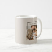 Mug Personalized Family Photo | Custom Family Name  (Devant droit)