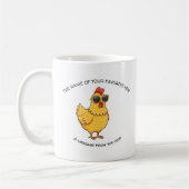 Mug Personalized funny Farmhouse Coffee Cup (Gauche)
