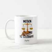 Mug Personalized funny  law graduate  (Gauche)