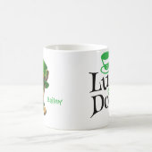 Mug Personalized German Shepherd St. Patty's Day  (Centre)