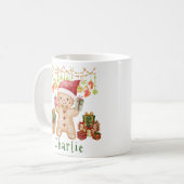 Mug Personalized Gingerbread Cookie Man Christmas (Devant gauche)