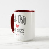 Mug Personalized Girl Dad Father’s Day for Proud Girl (Devant gauche)