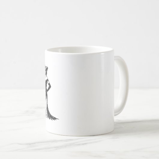 Mug Personalized Glam Style Quote Design  (Devant droit)