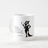 Mug Personalized Glam Style Quote Design  (Devant gauche)