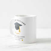 Mug Personalized graduation mug, graduation gift (Devant gauche)