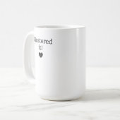 Mug Personalized Graduation Mug, Mastered It 2026 Mug, (Devant gauche)