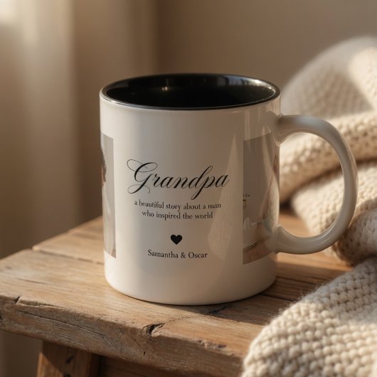 Mug Personalized Grandpa Photo 