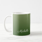 Mug Personalized green (Gauche)