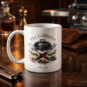 Mug Personalized Grillfather Monogram