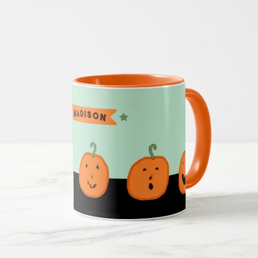 Mug Personalized Halloween (Devant droit)