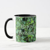 Mug Personalized Holly Berry Christmas Holiday Gift Mu (Gauche)