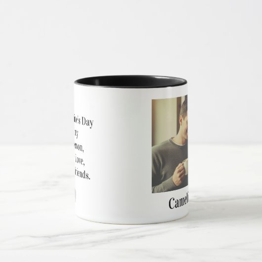 Mug Personalized Image and text  (Centre)