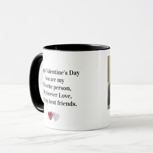 Mug Personalized Image and text  (Devant gauche)