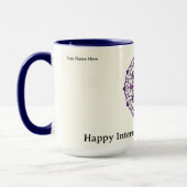 Mug Personalized International Women's Day Floral (Gauche)