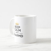 Mug Personalized Keep Calm I’m a PharmD (Devant gauche)