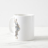 Mug Personalized Law School/Lawyer Lady Justice (Devant gauche)