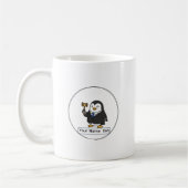 Mug Personalized Lawyer Esq Penguin Ceramic Vessel (Gauche)