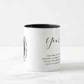 Mug Personalized Leo Zodiac sign Name and traits (Centre)