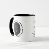 Mug Personalized Leo Zodiac sign Name and traits (Devant gauche)