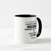 Mug Personalized Logistics Manager Appreciation (Devant droit)