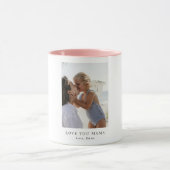 Mug Personalized Love You Mama Photo | Custom  (Centre)