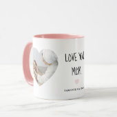 Mug Personalized “Love You Mom” Photo | Custom Gift (Devant gauche)