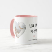 Mug Personalized “Love You Mommy” Photo | Custom Gift (Devant gauche)