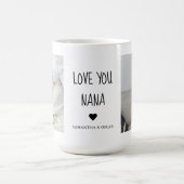 Mug Personalized Love You Nana | Custom Photo Gift (Centre)