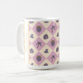 Mug Personalized Magic Academy Wizard School Pink (Devant gauche)