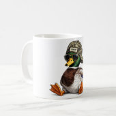 Mug Personalized Mallard Duck — Funny Valentine’s Day  (Devant gauche)