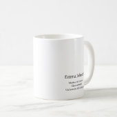 Mug Personalized Mastered It Graduation (Devant droit)