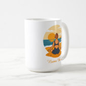 Mug Personalized Mindfulness Yoga (Devant droit)