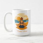 Mug Personalized Mindfulness Yoga (Gauche)