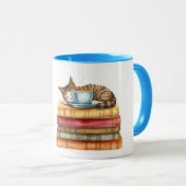 Mug Personalized Morning Coffee Cat Ritual Cozy (Devant droit)