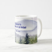 Mug Personalized Mountain Themed (Devant droit)