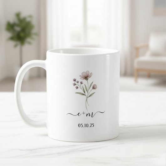 Mug Personalized Mr & Mrs coffee mugs, Engagement 