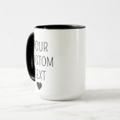 Mug Personalized Mug, Custom Mug, customizable coffee (Devant gauche)