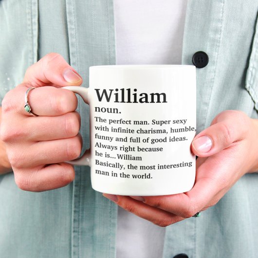 Mug Personalized Name Definition
