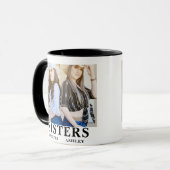 Mug Personalized Name Photo Sister  (Devant gauche)