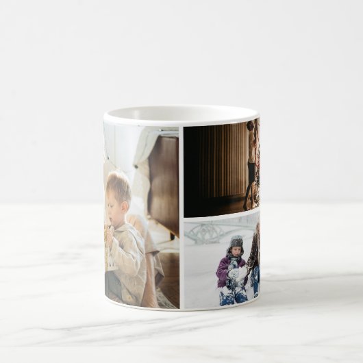 Mug Personalized Photo Collage (Centre)