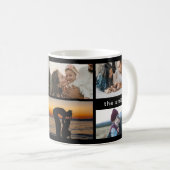 Mug Personalized Photo Collage with Heartfelt Message (Devant droit)