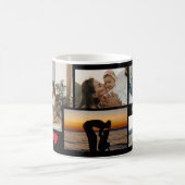 Mug Personalized Photo Collage with Heartfelt Message (Centre)