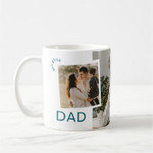 Mug Personalized Photo Gift for Fathers Day (Gauche)