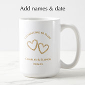 Mug Personalized Photo Keepsake 50th Anniversary Gift