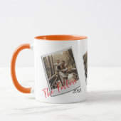 Mug Personalized Polaroid Family Photo - Modern gift (Gauche)