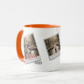 Mug Personalized Polaroid Family Photo - Modern gift (Devant gauche)