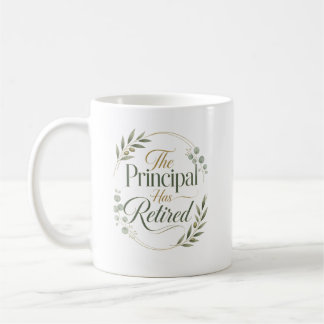 Mug Personalized Principal Retirement Gift