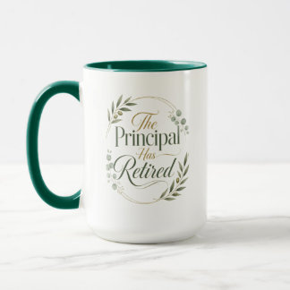Mug Personalized Principal Retirement Gift