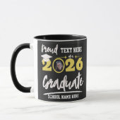 Mug Personalized Proud Family Graduation Class of 2026 (Gauche)