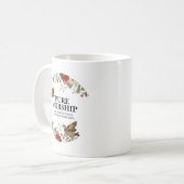 Mug Personalized Pure Worship 2025 Convention JW Gifts (Devant gauche)